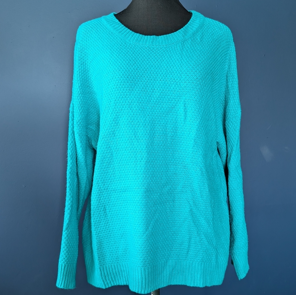 Zenana Women's Turquoise Sweater